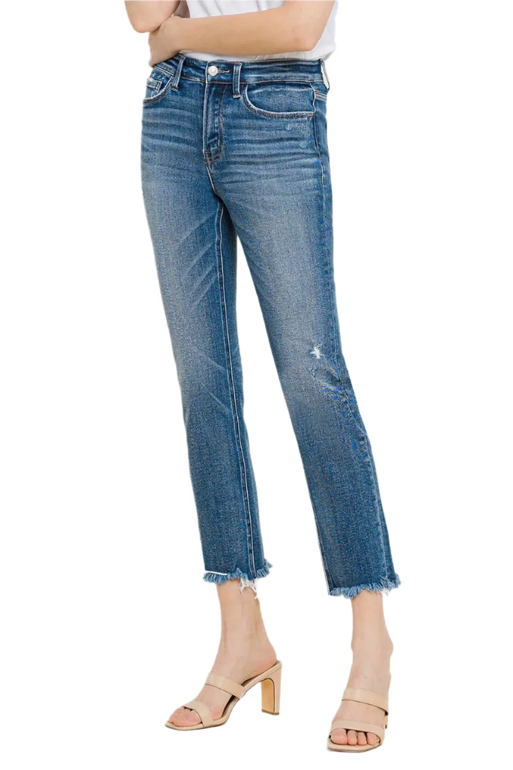 Vervet Jonie HR Slim Straight Jeans