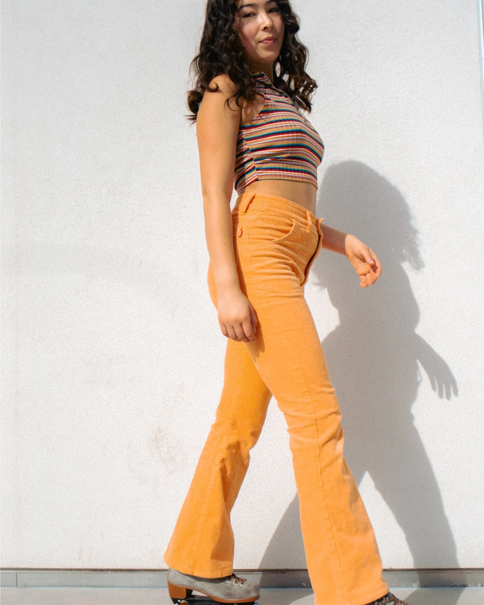 Women's Bell Bottom (Orange Poppy)